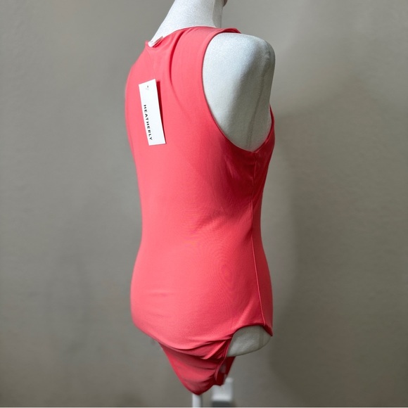 NWT HEATHERLY coral body suit - Picture 5 of 7